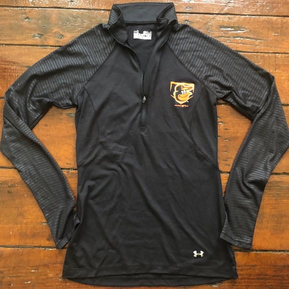 Orioles Under Armour Semi Fitted Heat Gear Top - Picture 2 of 6